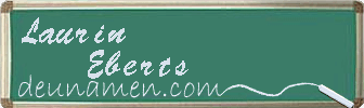 Laurin Eberts Visitenkarte